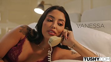 Watch TUSHY Gorgeous Vanessa the most powerful DP orgasm and...